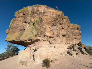 Can You Climb to the Top of Castle Rock? Castle Rock up close